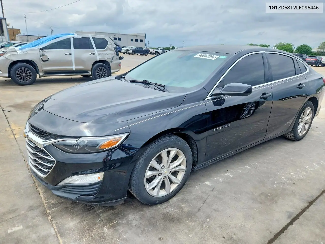 1G1ZD5ST2LF095445 2020 Chevrolet Malibu Lt