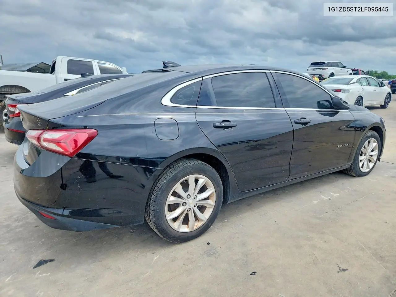 1G1ZD5ST2LF095445 2020 Chevrolet Malibu Lt