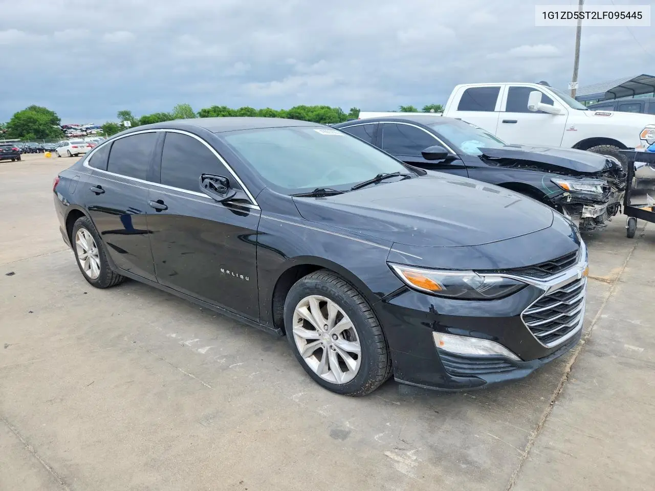 1G1ZD5ST2LF095445 2020 Chevrolet Malibu Lt