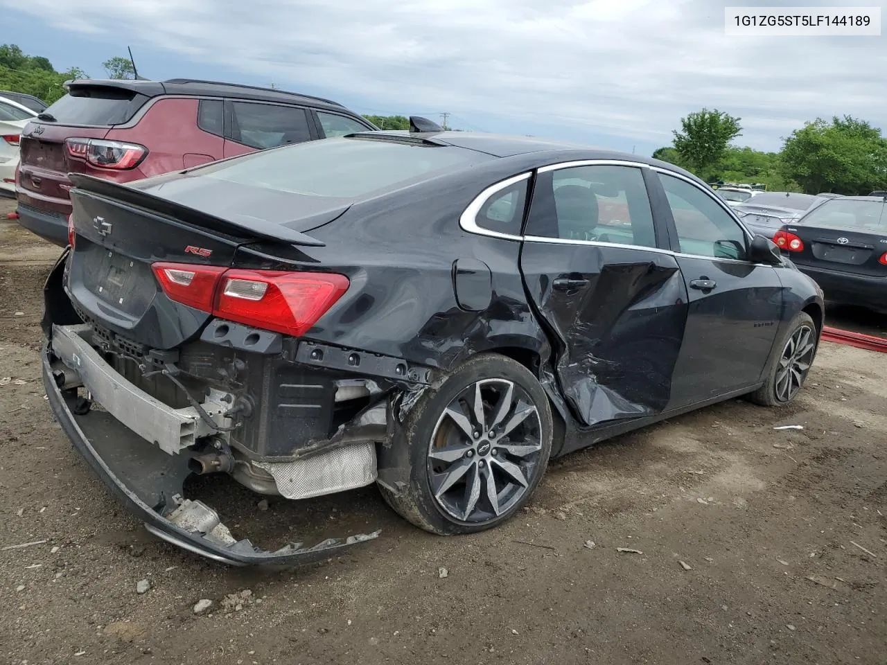 2020 Chevrolet Malibu Rs VIN: 1G1ZG5ST5LF144189 Lot: 54047834