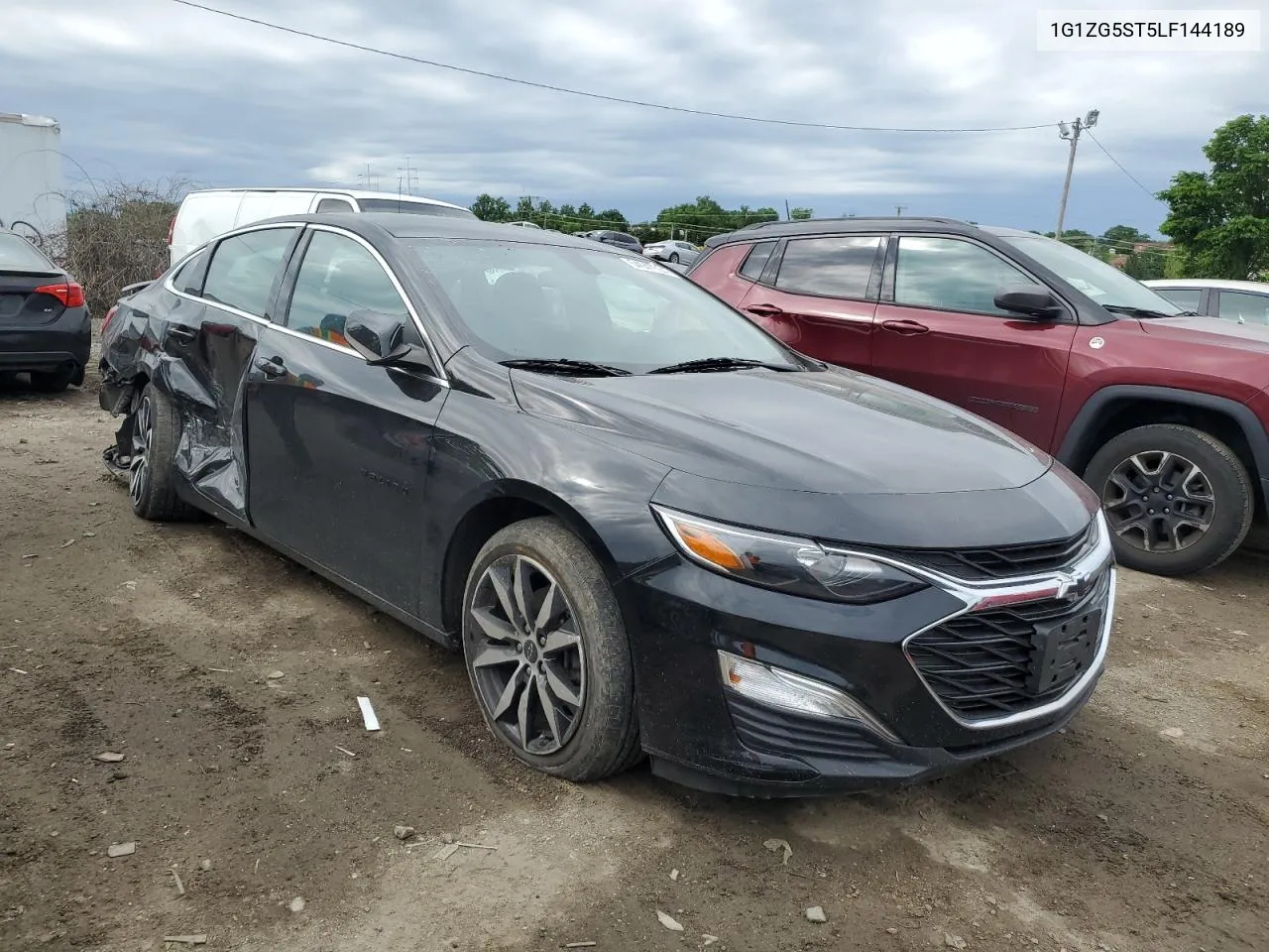 2020 Chevrolet Malibu Rs VIN: 1G1ZG5ST5LF144189 Lot: 54047834