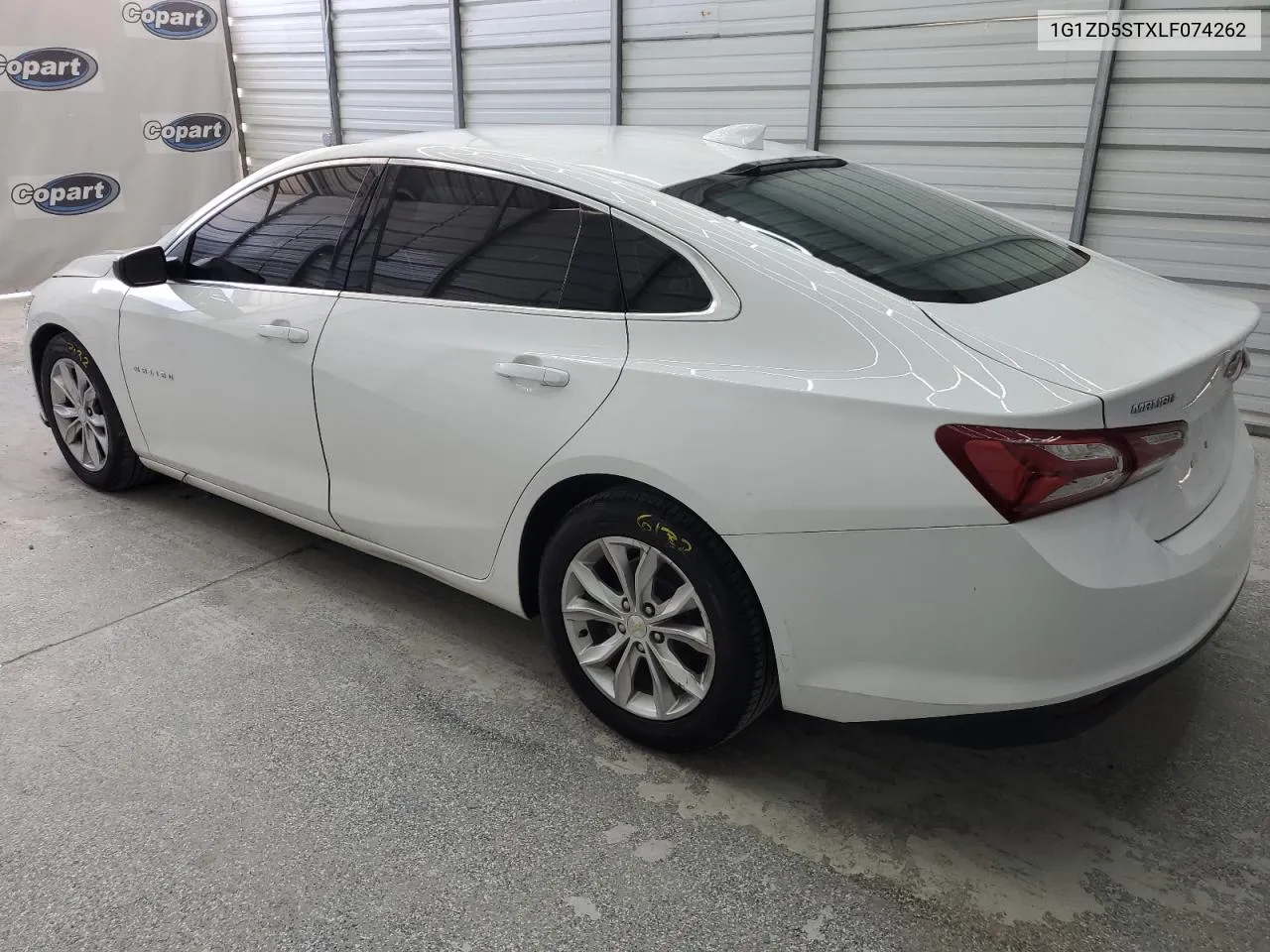 2020 Chevrolet Malibu Lt VIN: 1G1ZD5STXLF074262 Lot: 58881964