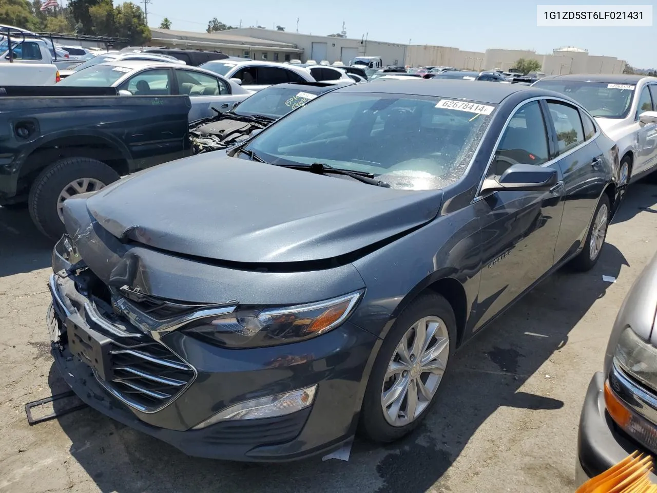 1G1ZD5ST6LF021431 2020 Chevrolet Malibu Lt