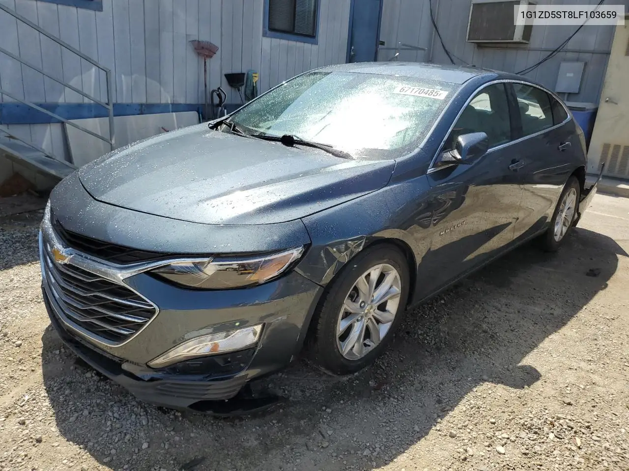 1G1ZD5ST8LF103659 2020 Chevrolet Malibu Lt