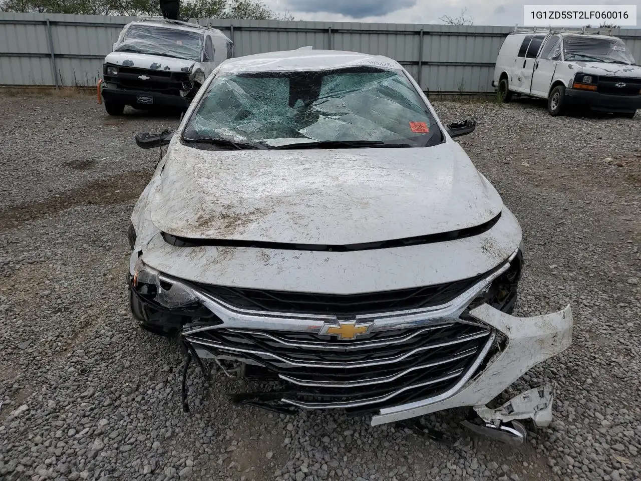 1G1ZD5ST2LF060016 2020 Chevrolet Malibu Lt