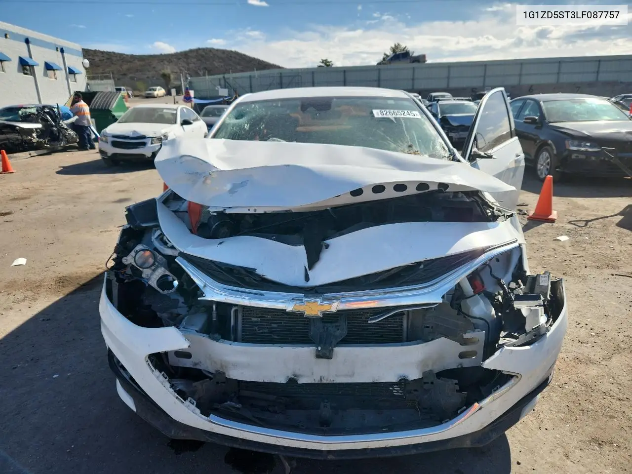 1G1ZD5ST3LF087757 2020 Chevrolet Malibu Lt