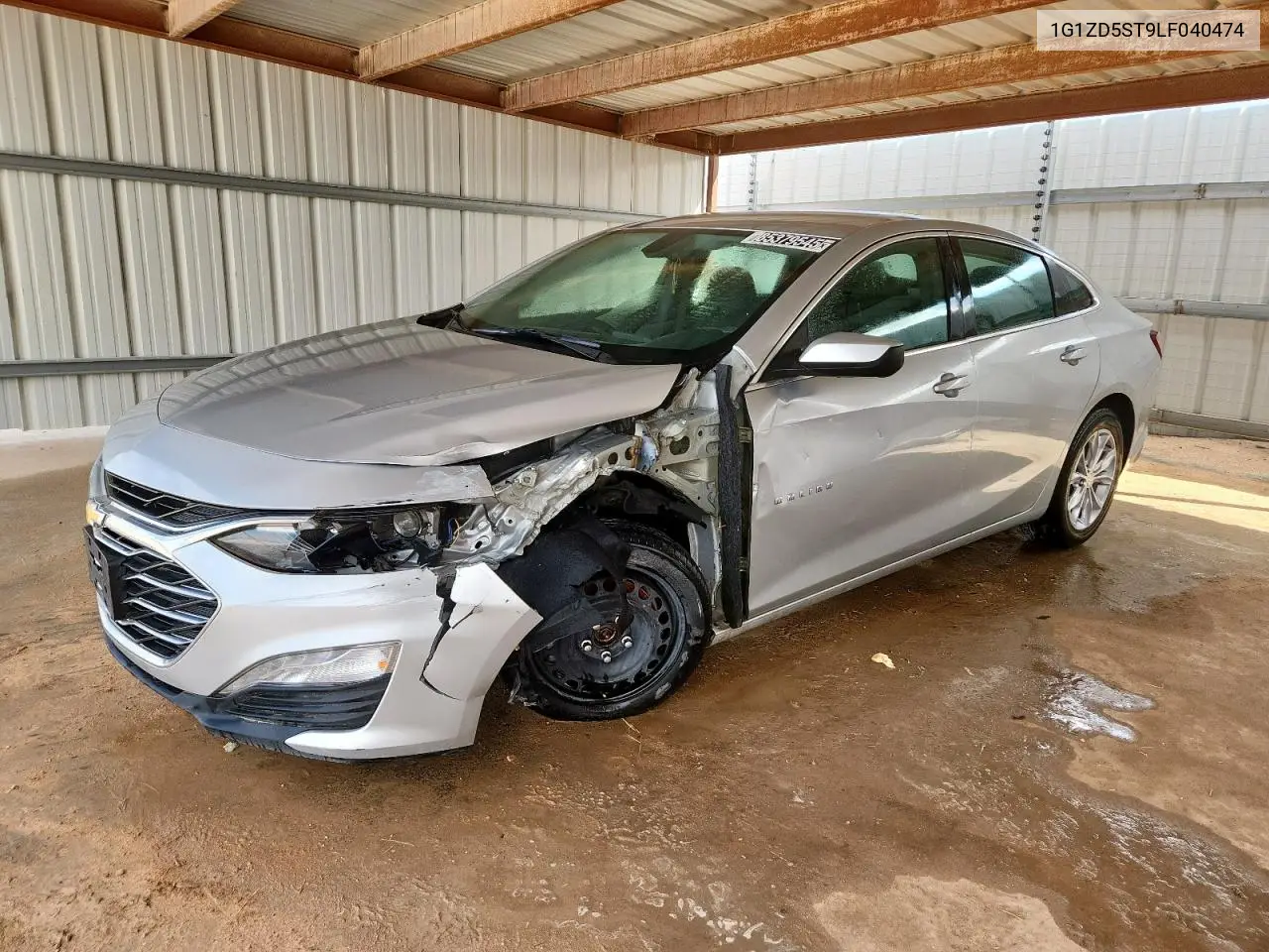 1G1ZD5ST9LF040474 2020 Chevrolet Malibu Lt