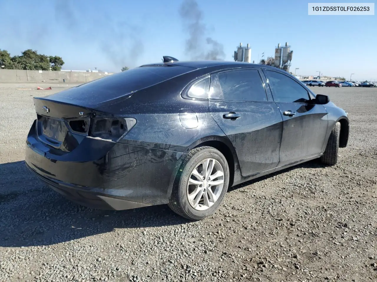 1G1ZD5ST0LF026253 2020 Chevrolet Malibu Lt