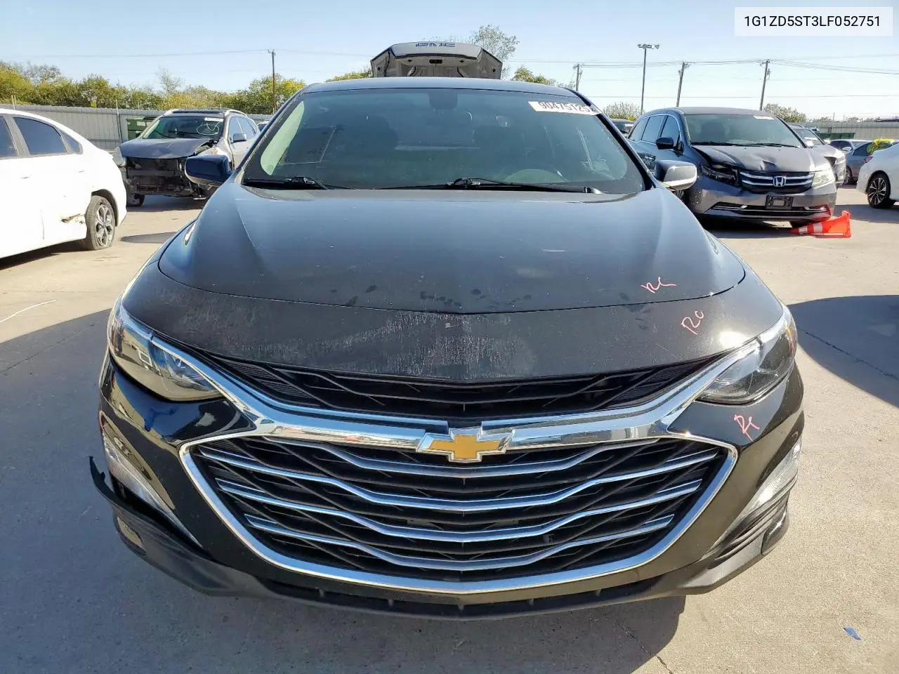 1G1ZD5ST3LF052751 2020 Chevrolet Malibu Lt