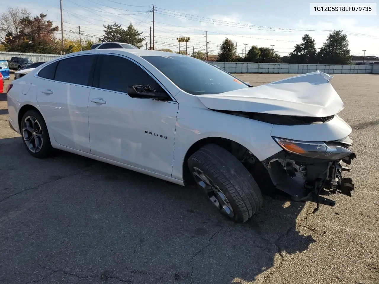 1G1ZD5ST8LF079735 2020 Chevrolet Malibu Lt