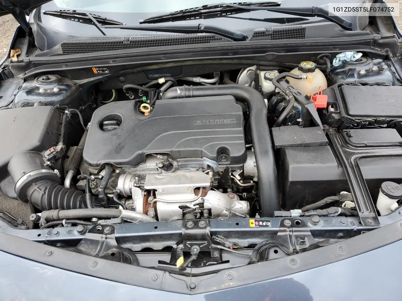1G1ZD5ST5LF074752 2020 Chevrolet Malibu Lt