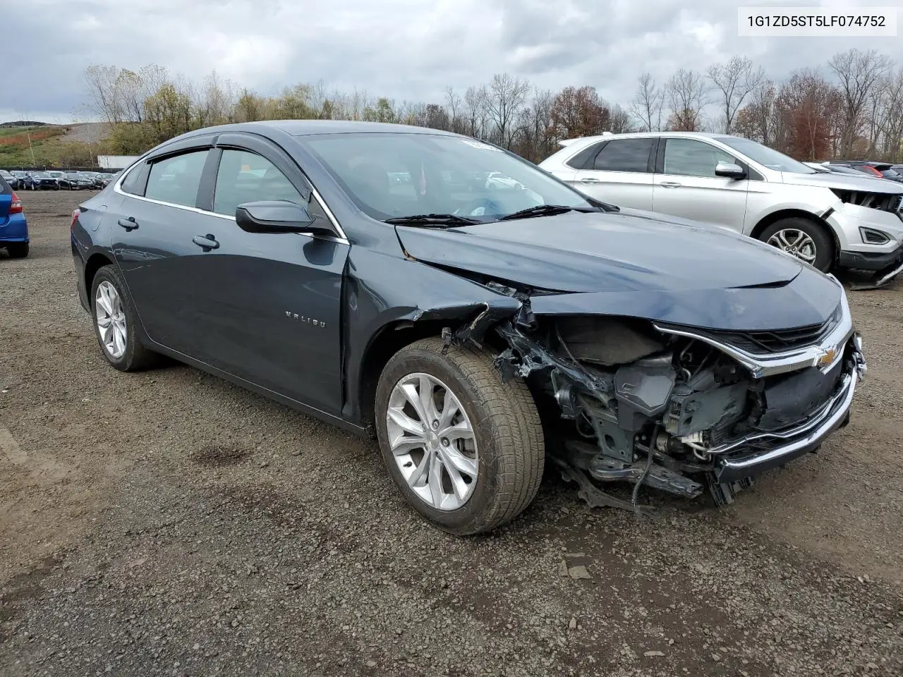 1G1ZD5ST5LF074752 2020 Chevrolet Malibu Lt