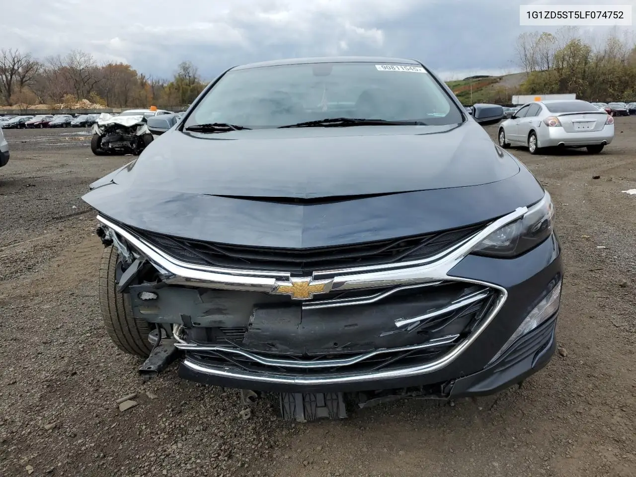 1G1ZD5ST5LF074752 2020 Chevrolet Malibu Lt