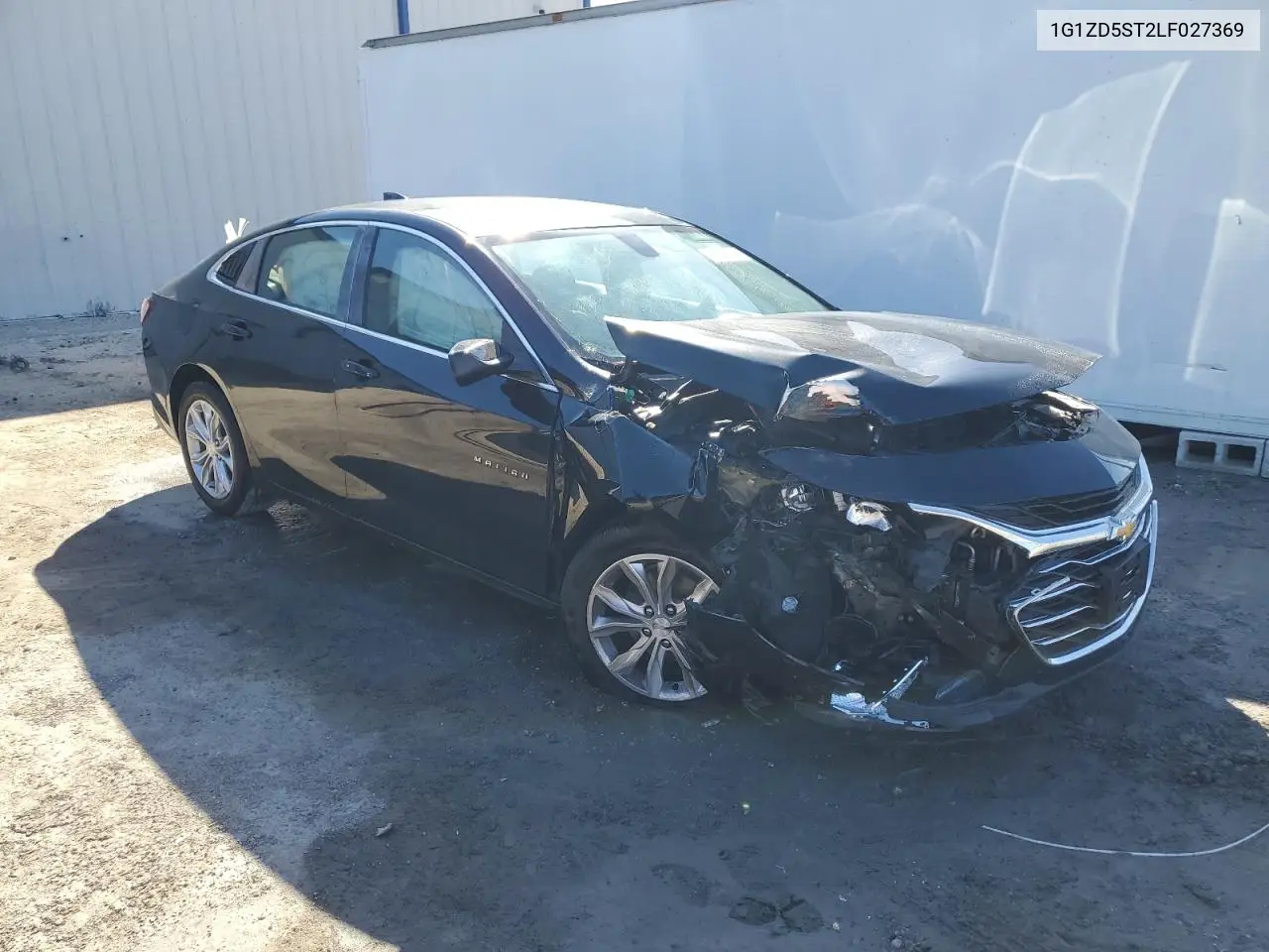1G1ZD5ST2LF027369 2020 Chevrolet Malibu Lt