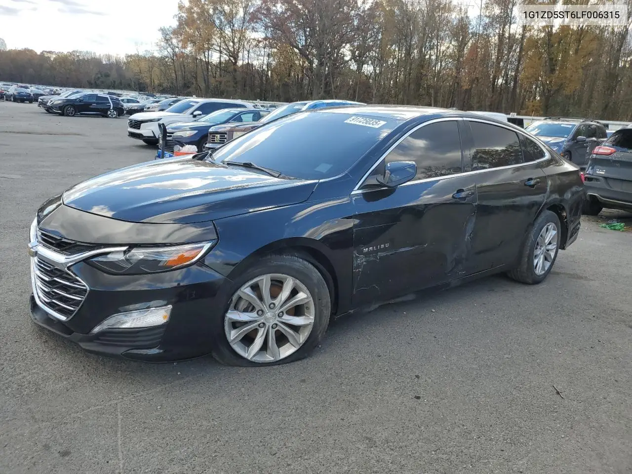 1G1ZD5ST6LF006315 2020 Chevrolet Malibu Lt