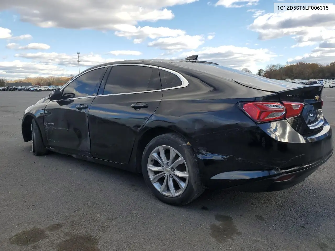 1G1ZD5ST6LF006315 2020 Chevrolet Malibu Lt