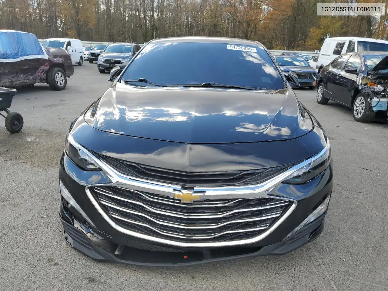 1G1ZD5ST6LF006315 2020 Chevrolet Malibu Lt