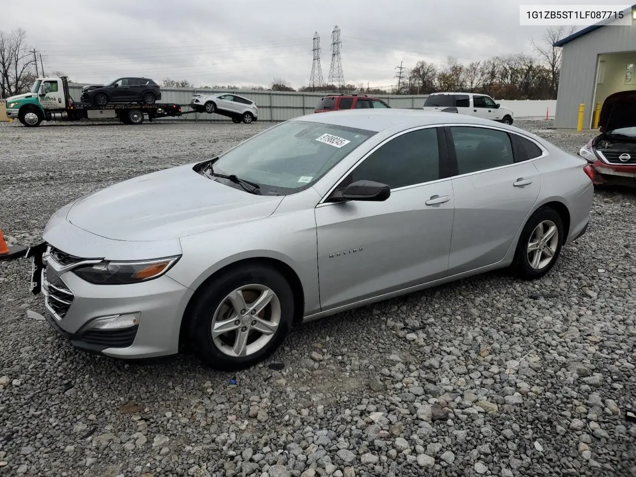 1G1ZB5ST1LF087715 2020 Chevrolet Malibu Ls