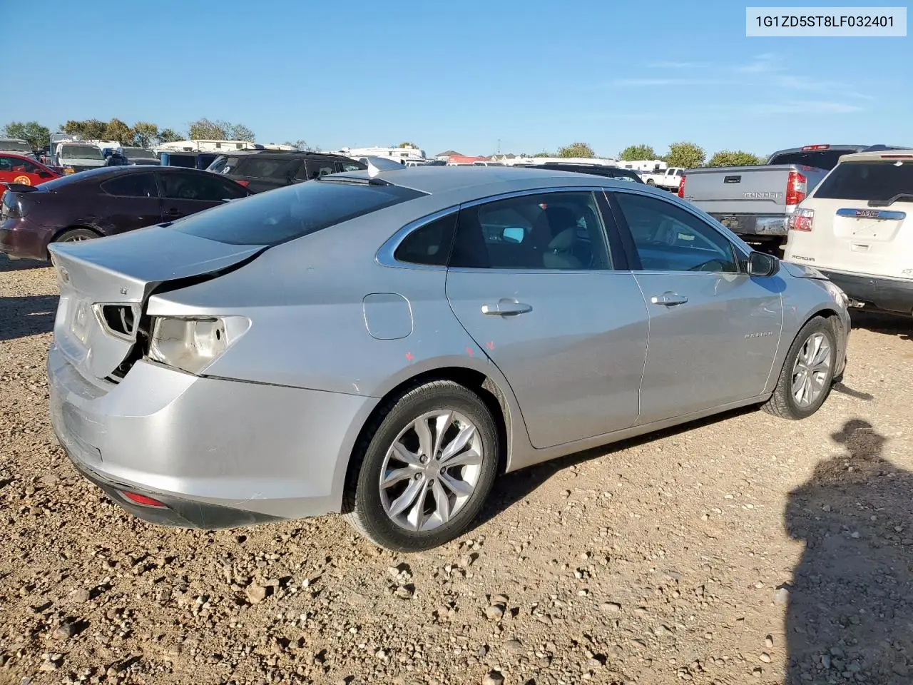 1G1ZD5ST8LF032401 2020 Chevrolet Malibu Lt