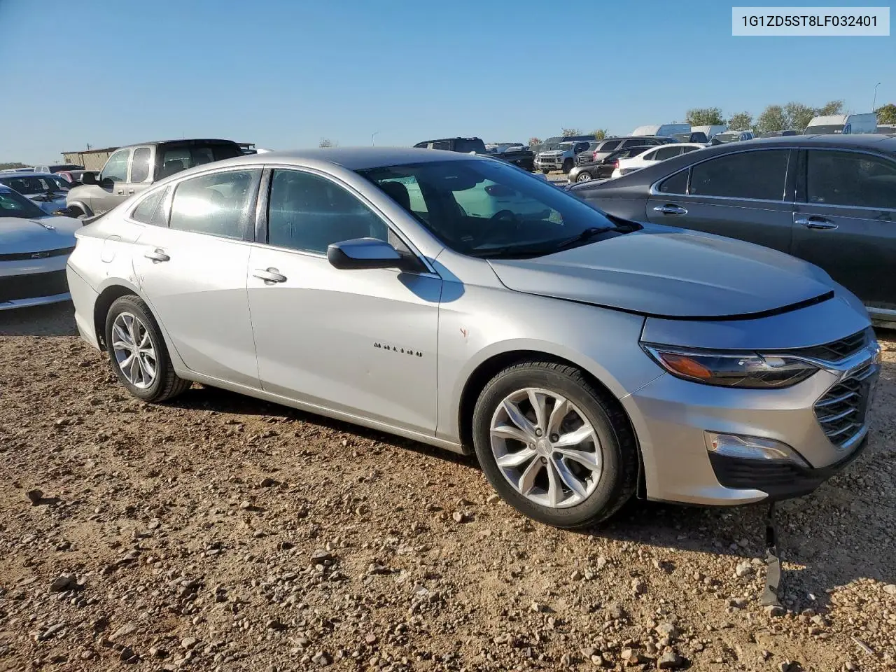 1G1ZD5ST8LF032401 2020 Chevrolet Malibu Lt