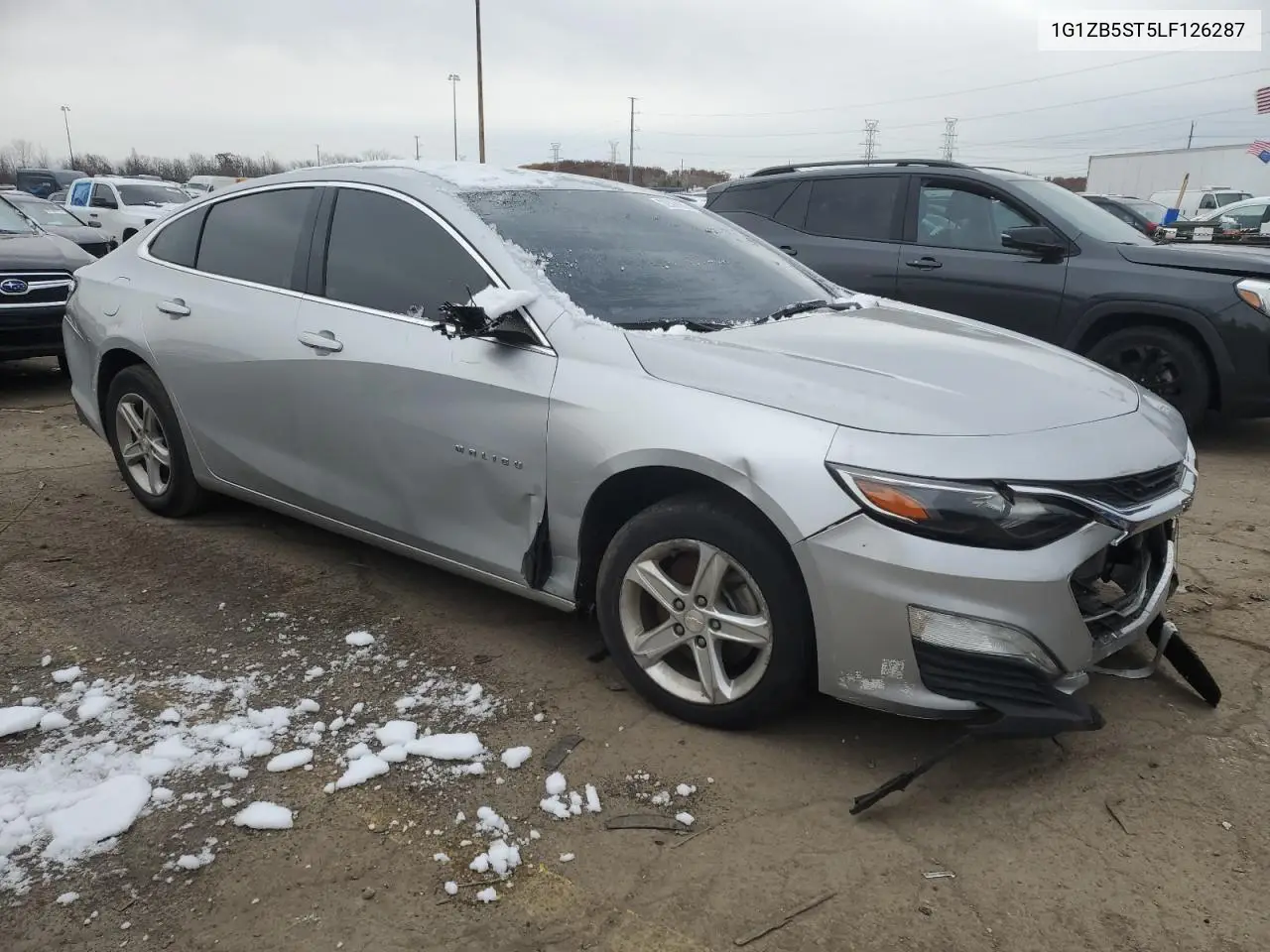 1G1ZB5ST5LF126287 2020 Chevrolet Malibu Ls