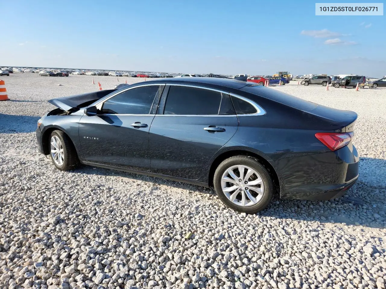 1G1ZD5ST0LF026771 2020 Chevrolet Malibu Lt