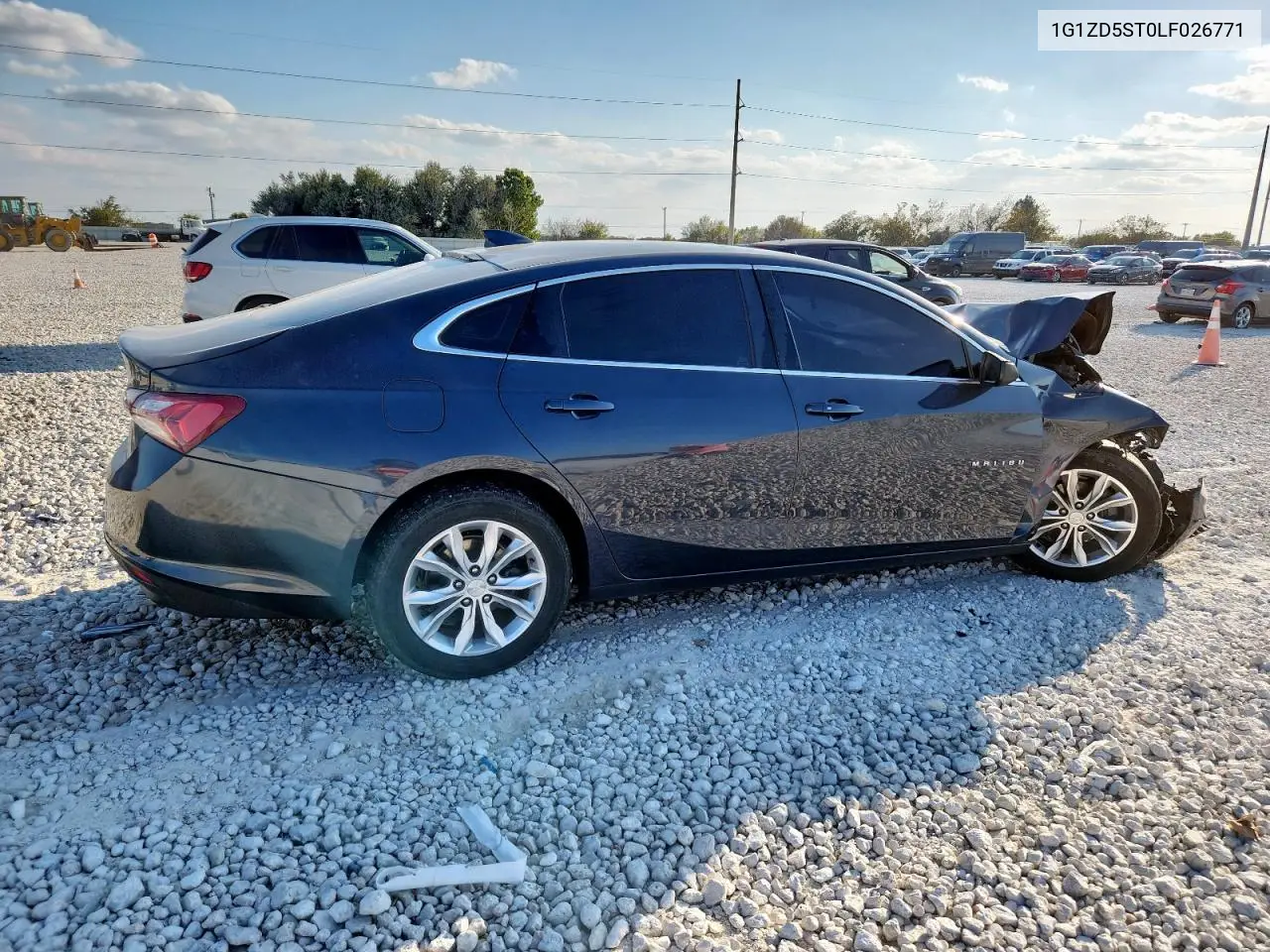 1G1ZD5ST0LF026771 2020 Chevrolet Malibu Lt