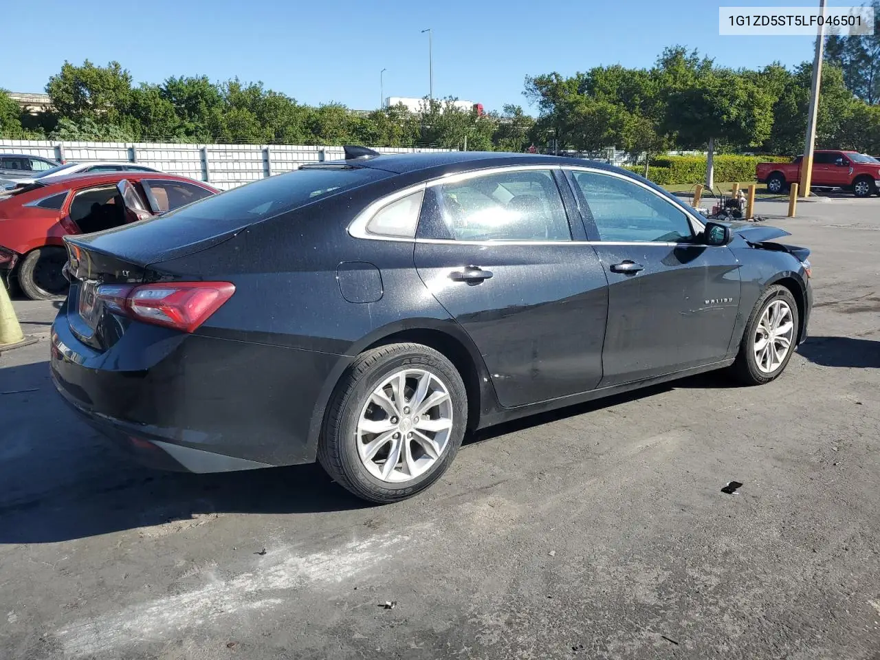 1G1ZD5ST5LF046501 2020 Chevrolet Malibu Lt