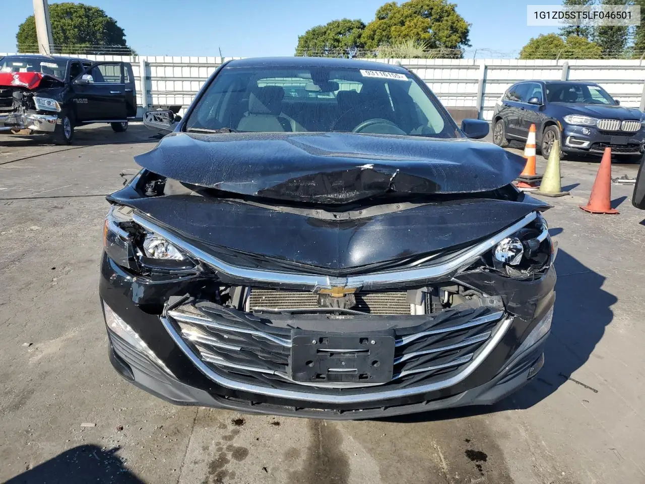 1G1ZD5ST5LF046501 2020 Chevrolet Malibu Lt