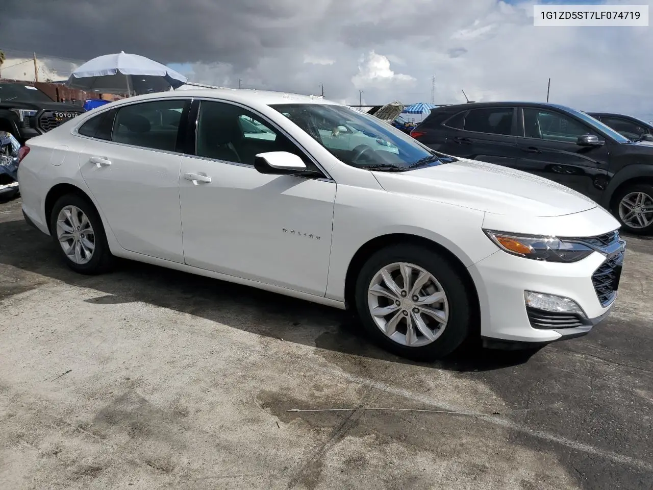 1G1ZD5ST7LF074719 2020 Chevrolet Malibu Lt