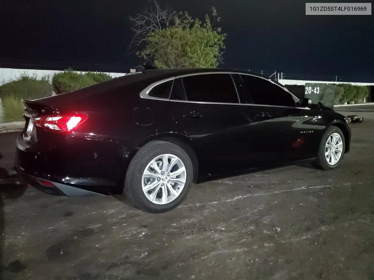 1G1ZD5ST4LF016969 2020 Chevrolet Malibu Lt