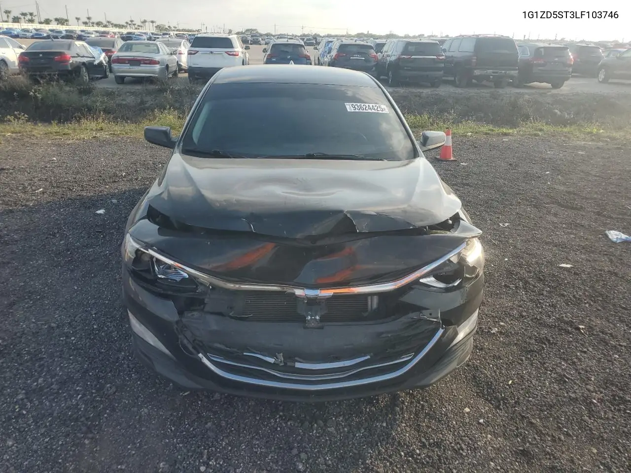 1G1ZD5ST3LF103746 2020 Chevrolet Malibu Lt