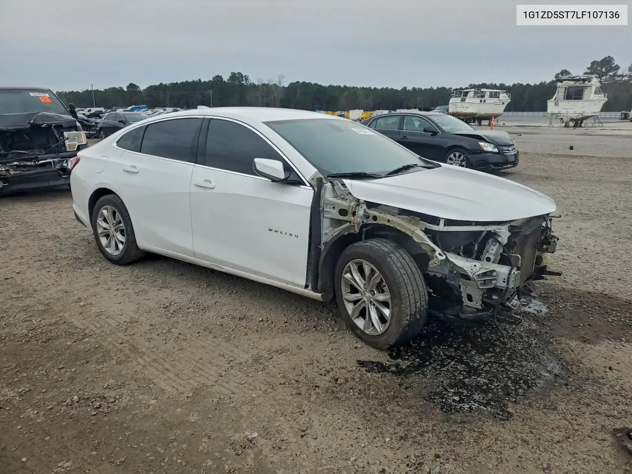 1G1ZD5ST7LF107136 2020 Chevrolet Malibu Lt