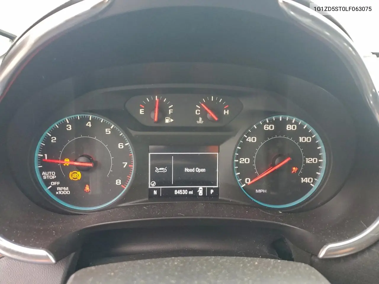 1G1ZD5ST0LF063075 2020 Chevrolet Malibu Lt