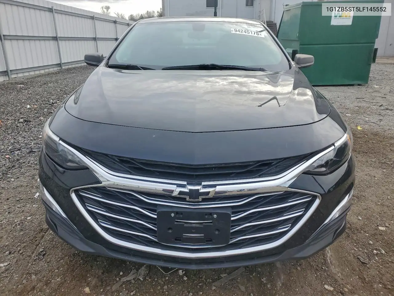 1G1ZB5ST5LF145552 2020 Chevrolet Malibu Ls