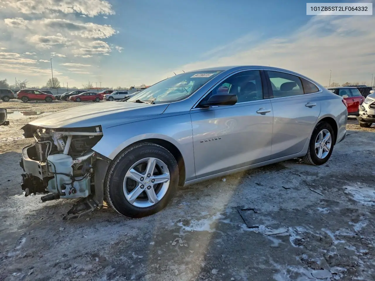 1G1ZB5ST2LF064332 2020 Chevrolet Malibu Ls