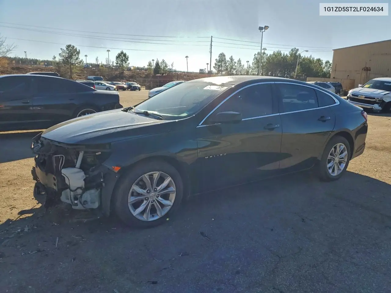 1G1ZD5ST2LF024634 2020 Chevrolet Malibu Lt