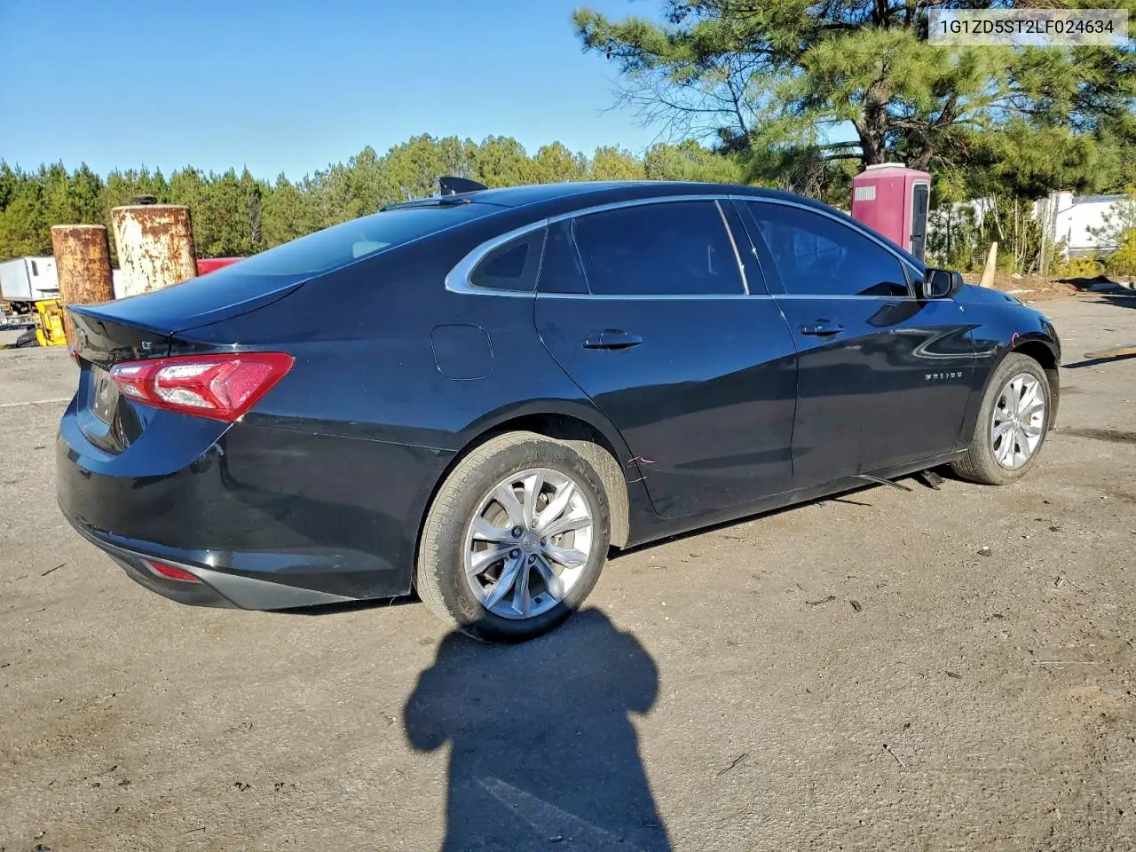 1G1ZD5ST2LF024634 2020 Chevrolet Malibu Lt