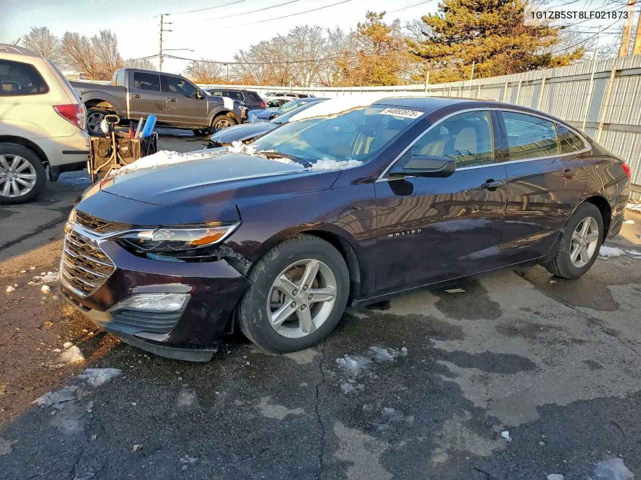 1G1ZB5ST8LF021873 2020 Chevrolet Malibu Ls