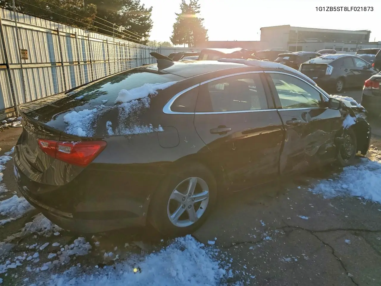 1G1ZB5ST8LF021873 2020 Chevrolet Malibu Ls