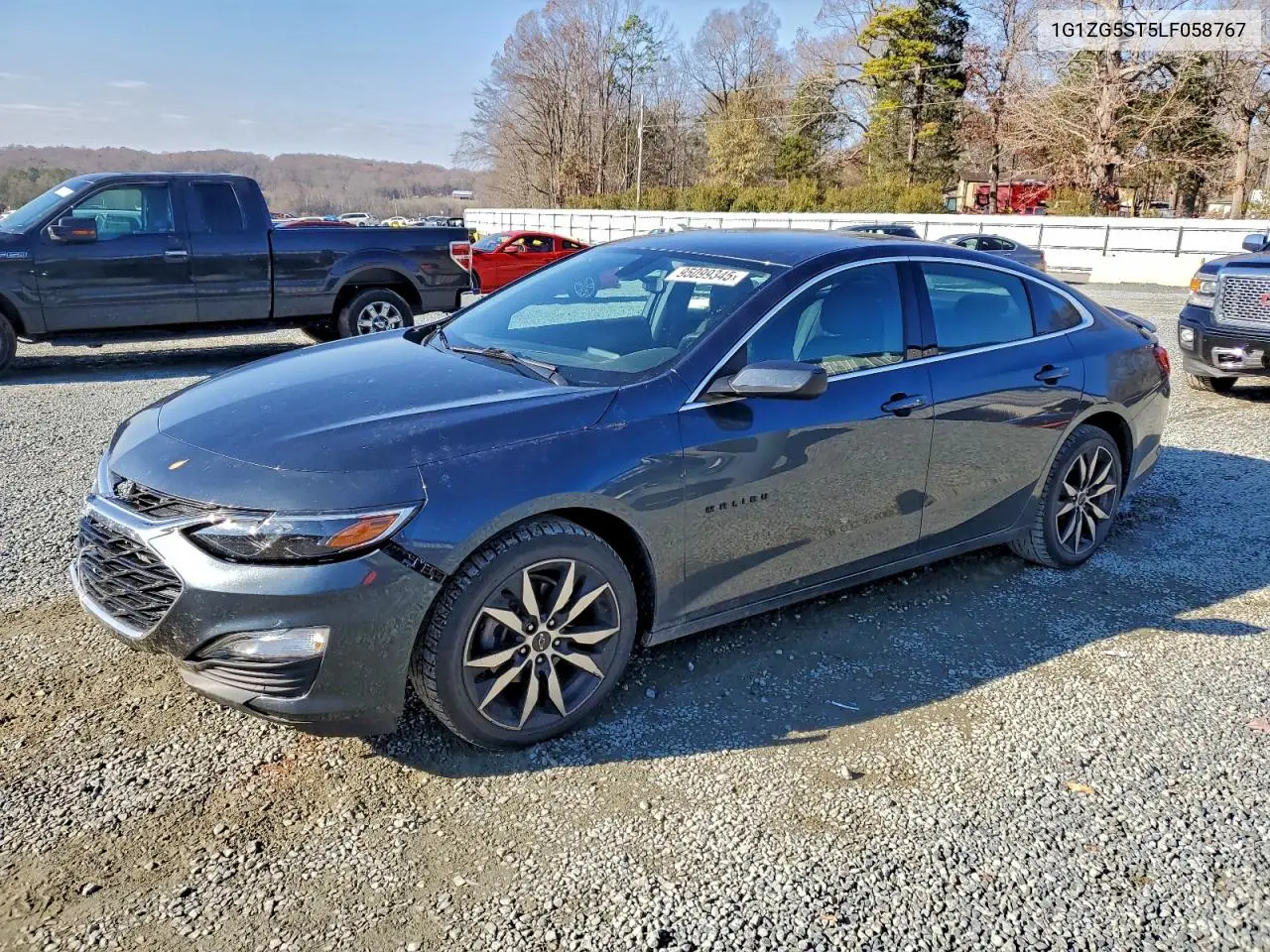 1G1ZG5ST5LF058767 2020 Chevrolet Malibu Rs
