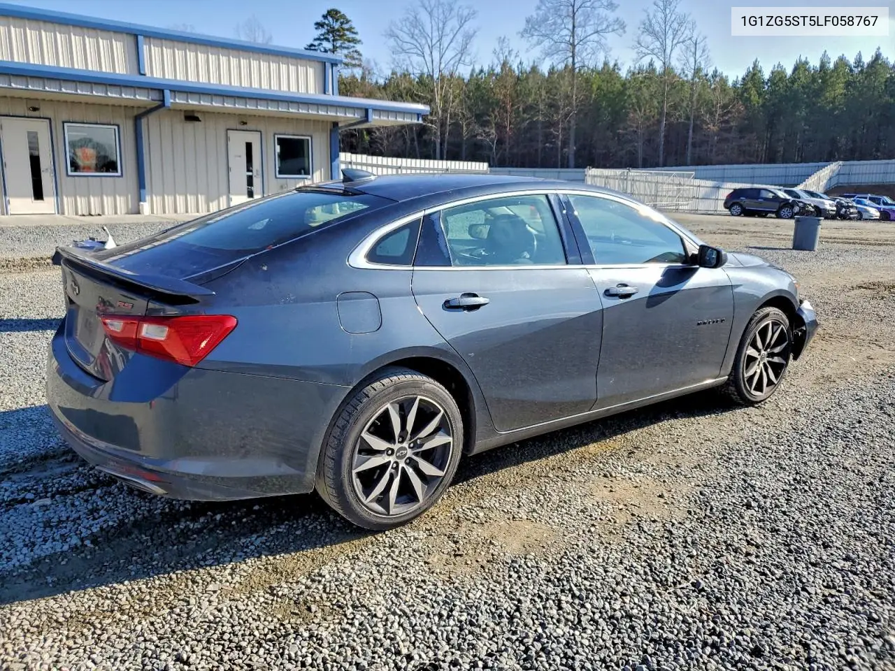 1G1ZG5ST5LF058767 2020 Chevrolet Malibu Rs