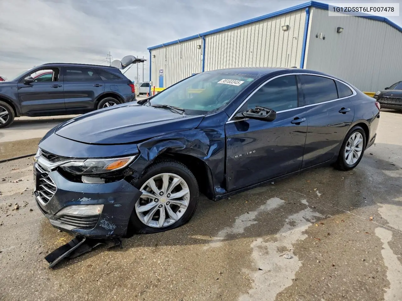 1G1ZD5ST6LF007478 2020 Chevrolet Malibu Lt