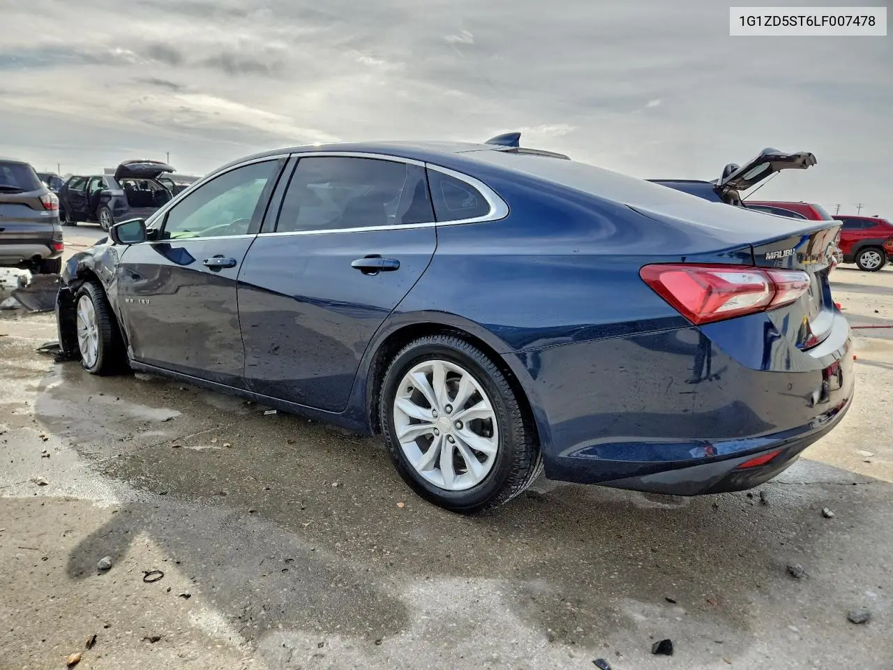 1G1ZD5ST6LF007478 2020 Chevrolet Malibu Lt