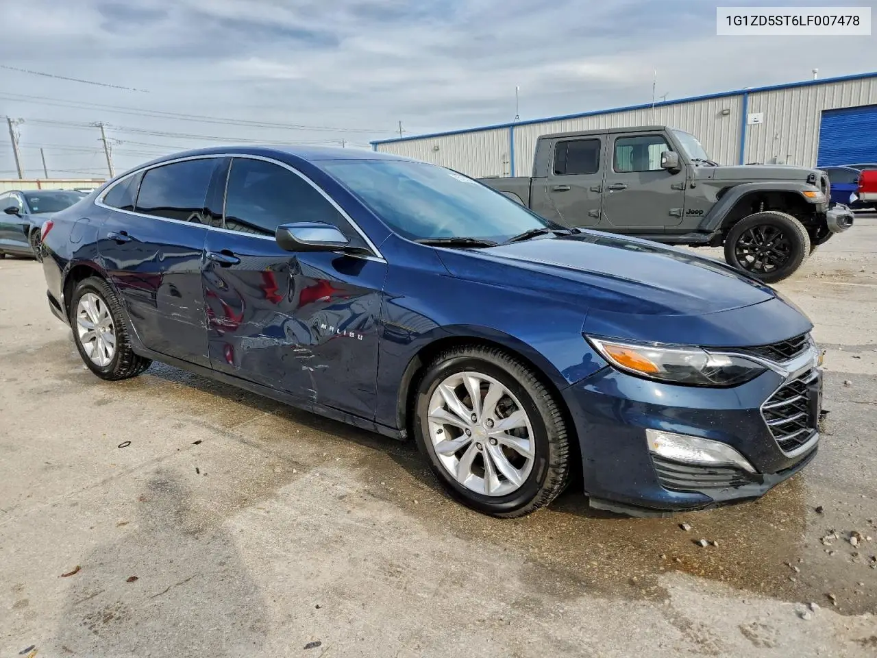 1G1ZD5ST6LF007478 2020 Chevrolet Malibu Lt