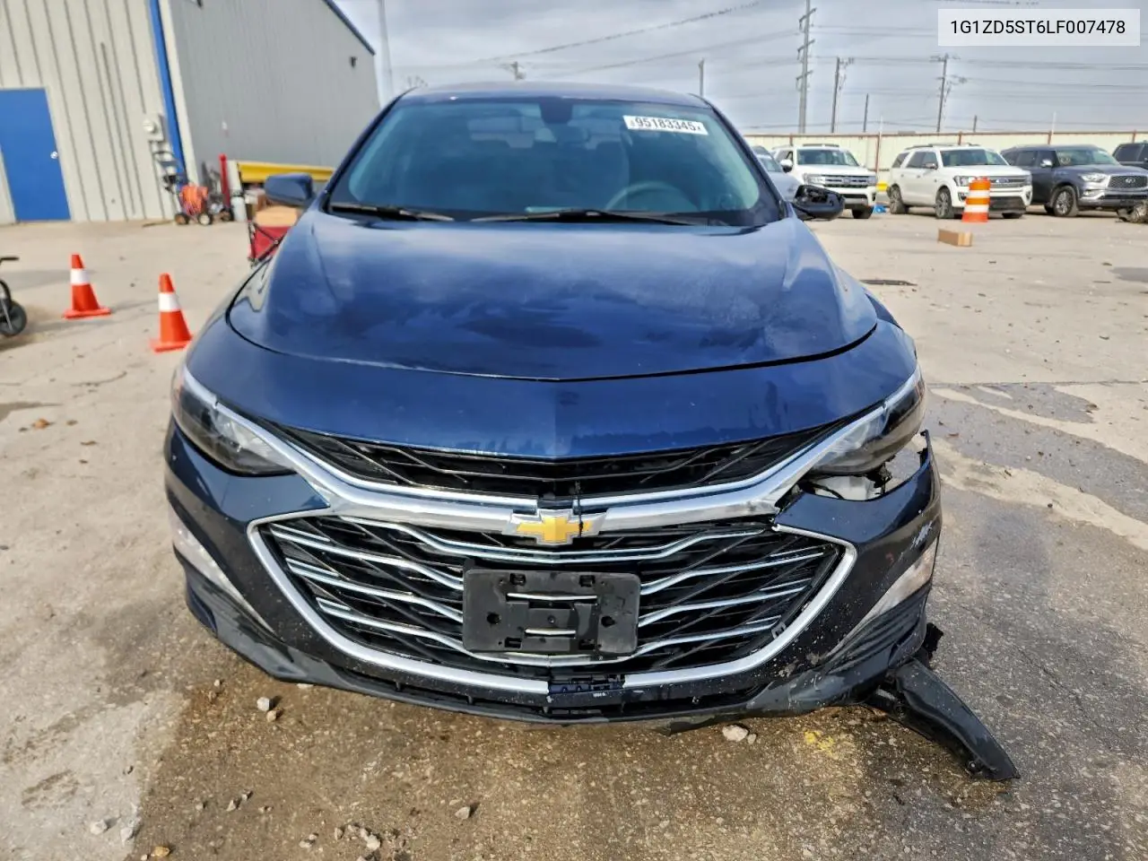 1G1ZD5ST6LF007478 2020 Chevrolet Malibu Lt