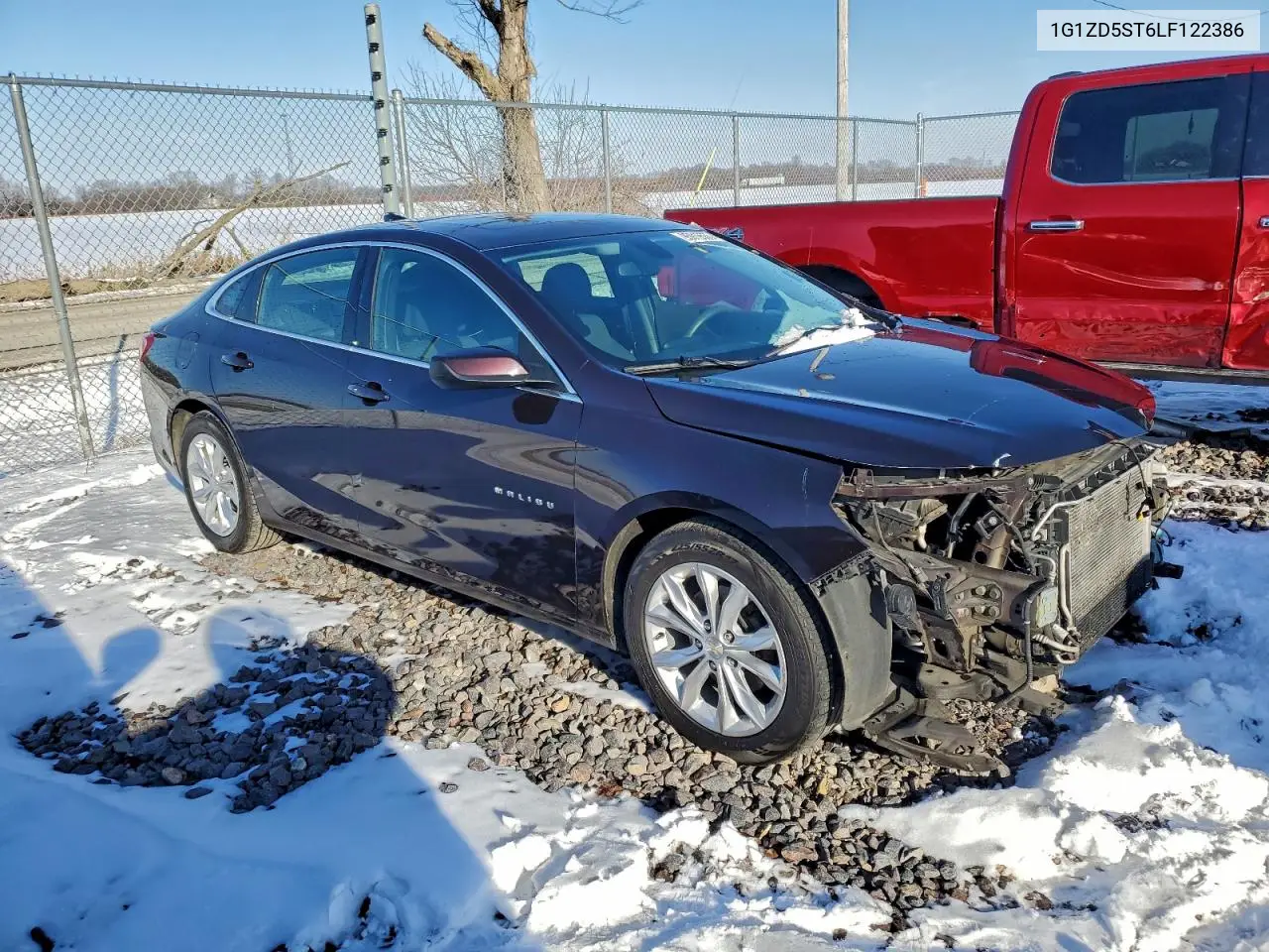 1G1ZD5ST6LF122386 2020 Chevrolet Malibu Lt