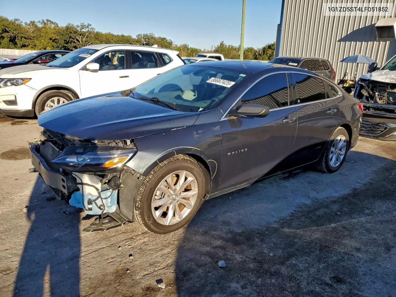 1G1ZD5ST4LF051852 2020 Chevrolet Malibu Lt