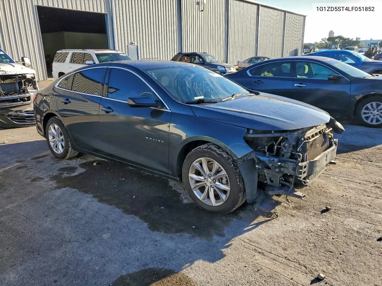 1G1ZD5ST4LF051852 2020 Chevrolet Malibu Lt