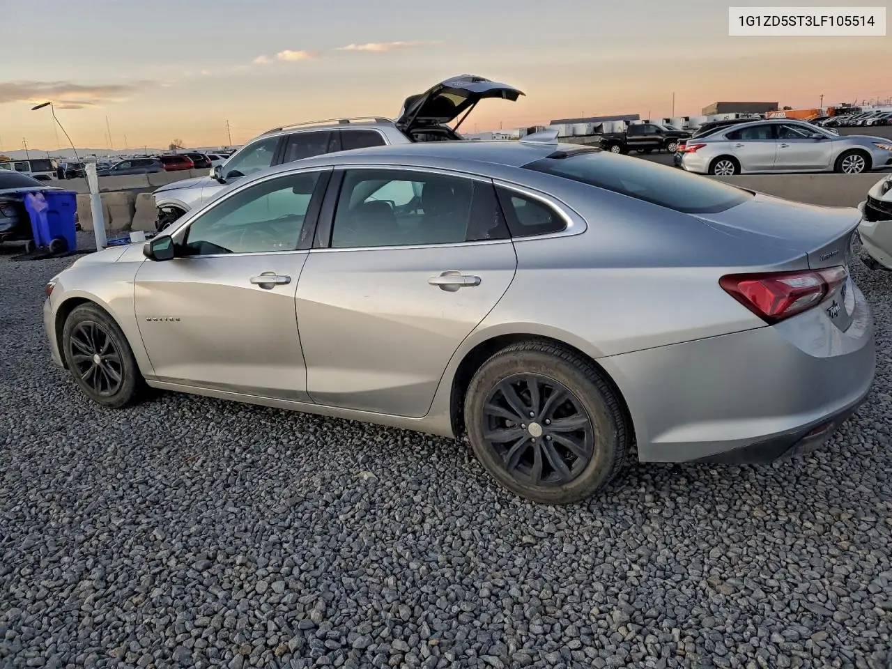 1G1ZD5ST3LF105514 2020 Chevrolet Malibu Lt